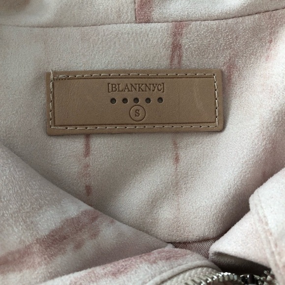 Blank NYC Jacket in Hippie Dippie Faux Suede Drape Front Full Zip New NW… - Picture 4 of 7